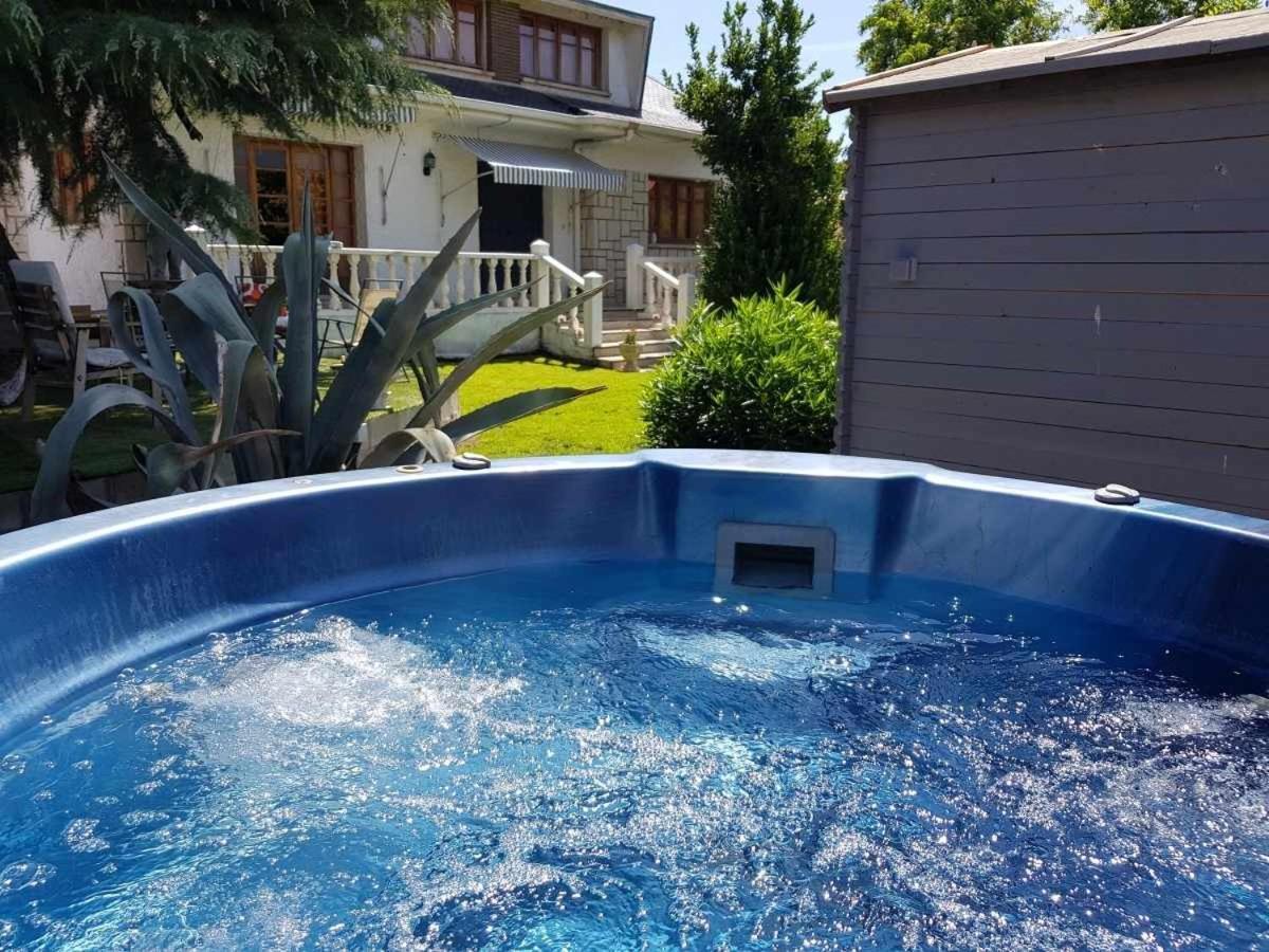 Casa de campo con piscina 12 personas Valladolid Exterior foto