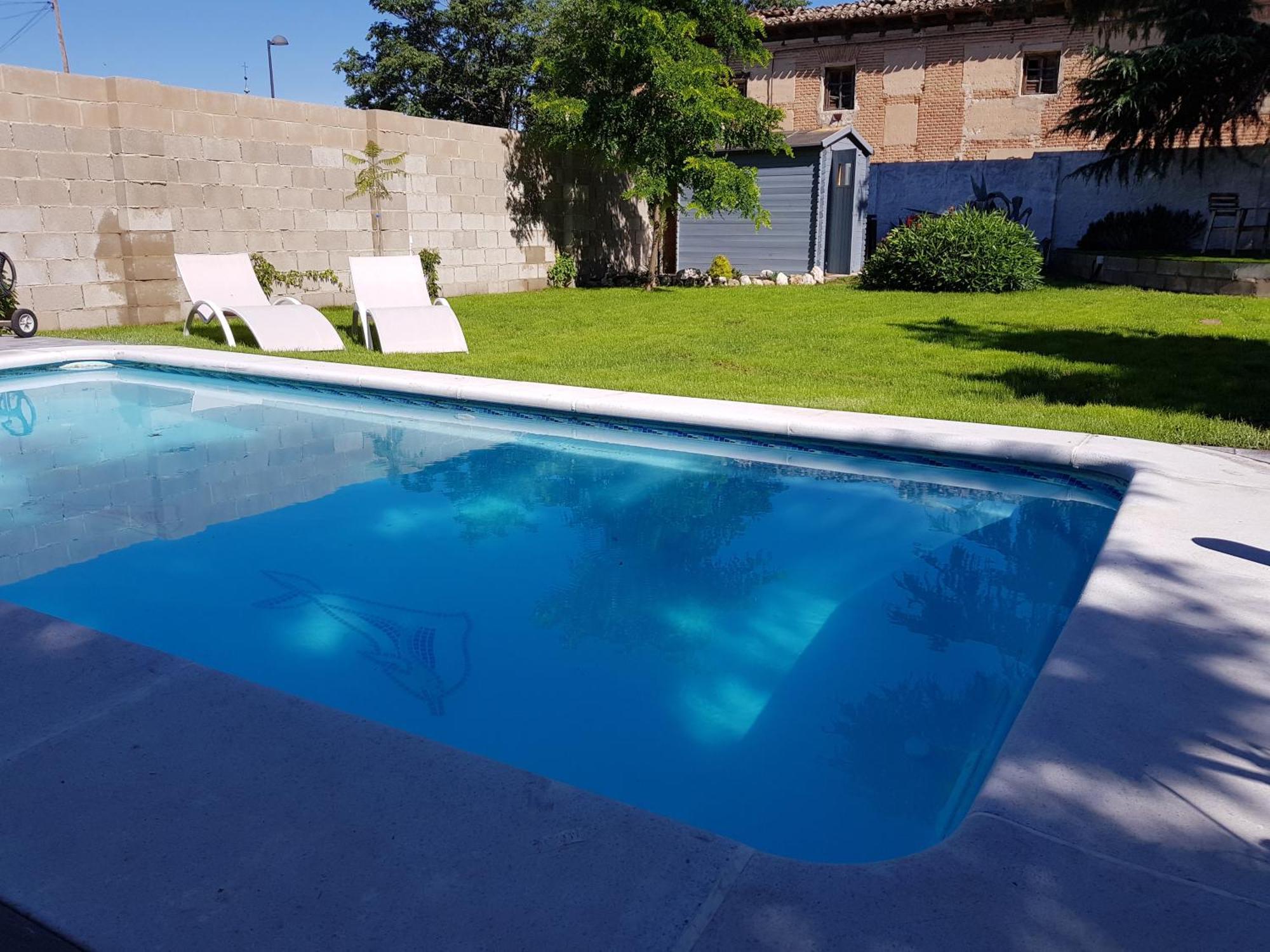 Casa de campo con piscina 12 personas Valladolid Exterior foto